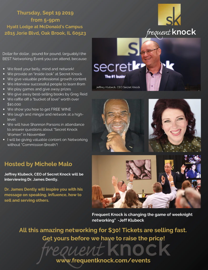 Chicago Frequent Knock Business Networking Event