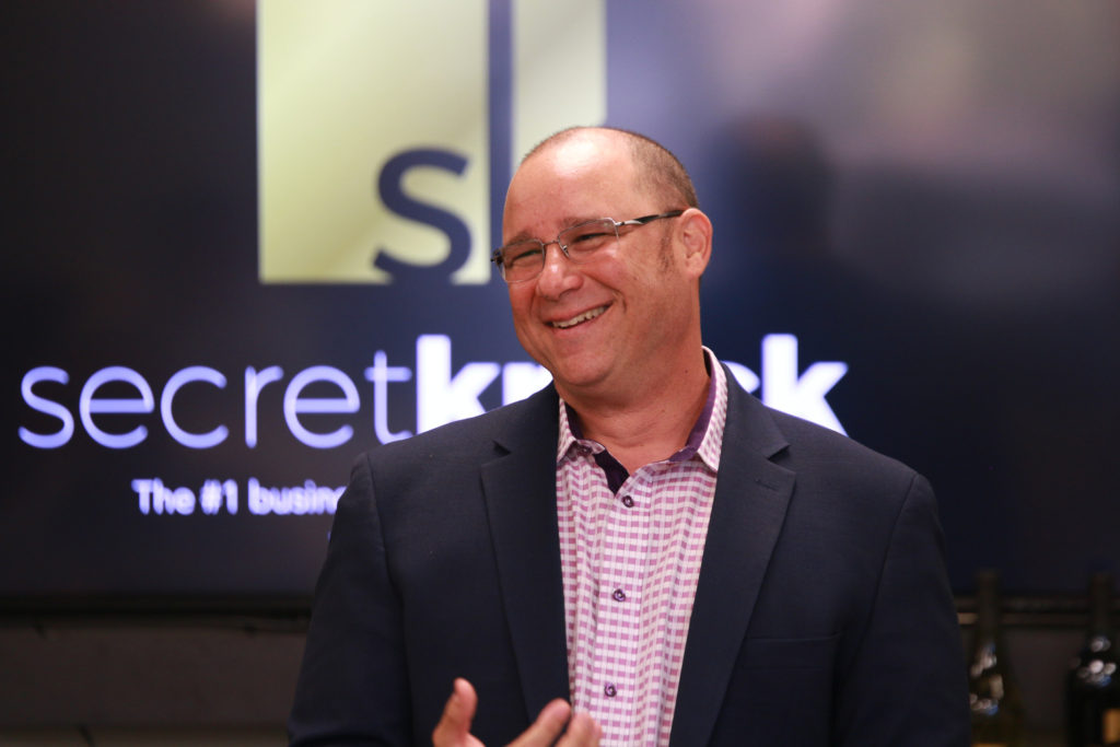 Secret Knock CEO Jeffrey Klubeck leads the Frequent Knock Business Networking Events